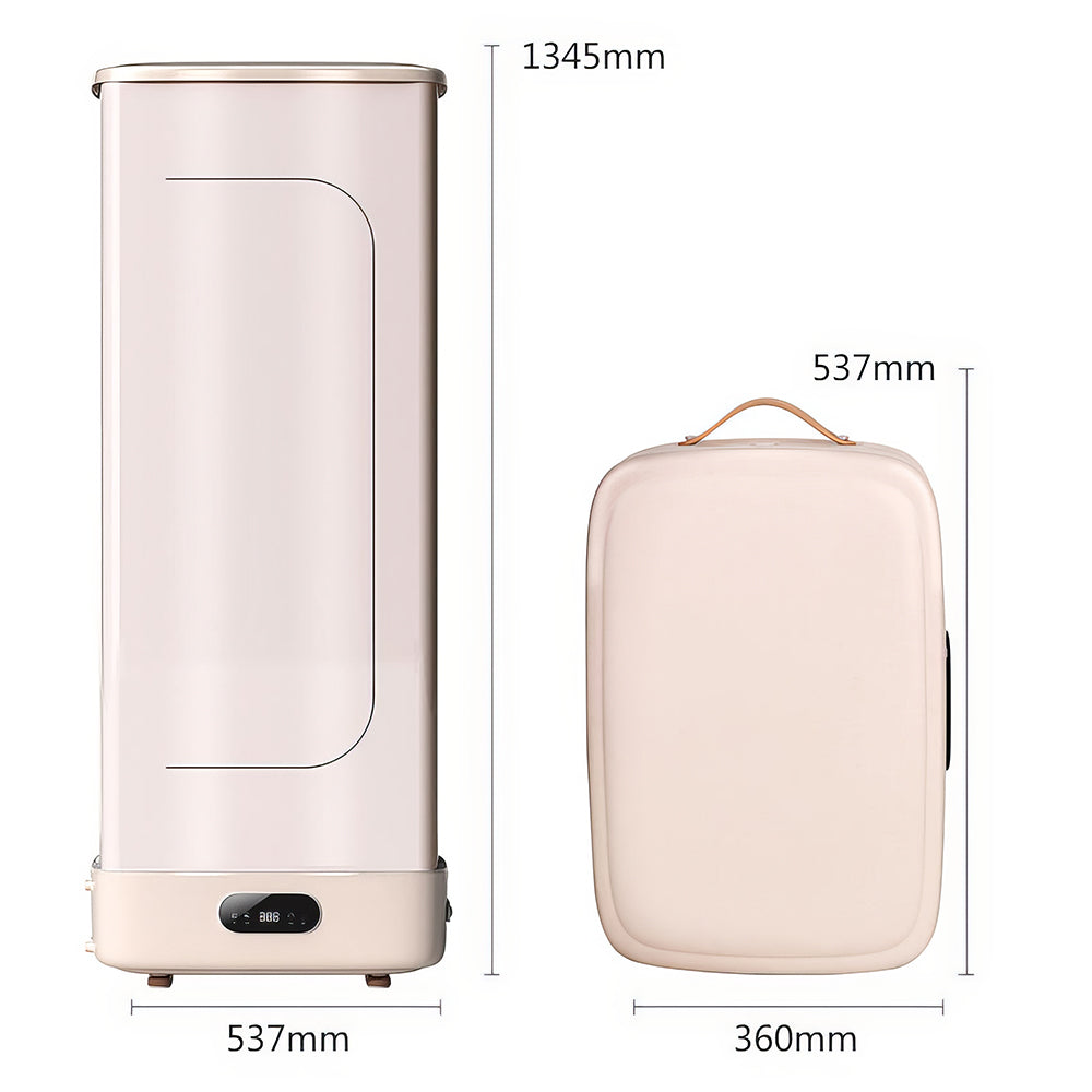 Smart Folding Clothes Dryer with Steam and Aromatherapy Function