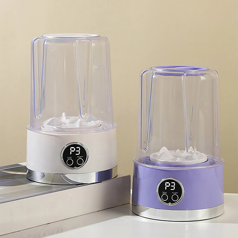Mini Washing Machine Underwear Washer Portable Rechargeable Cordless