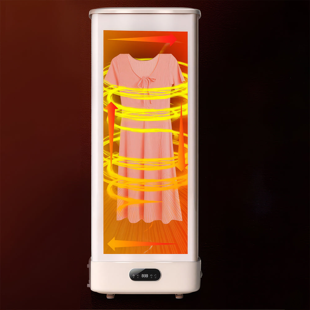 Smart Folding Clothes Dryer with Steam and Aromatherapy Function