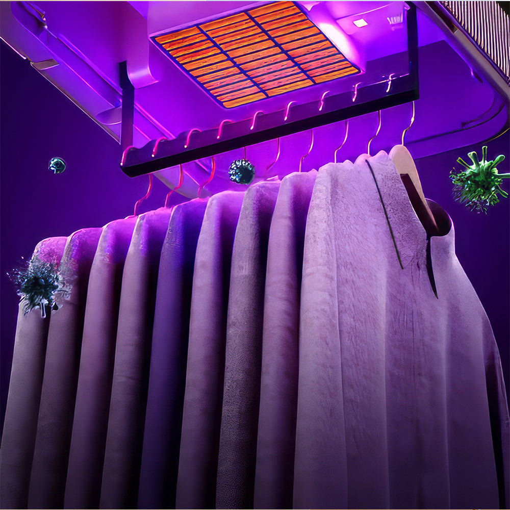 Portable Clothes Dryer with UV Light and Quick Silent Drying