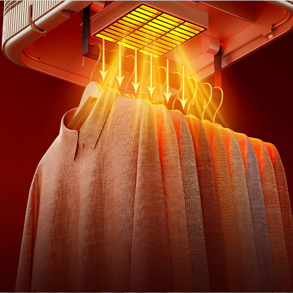 Portable Clothes Dryer with UV Light and Quick Silent Drying